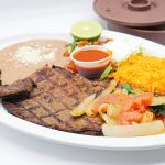carne asada plate