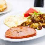 Ham Steak & Eggs
